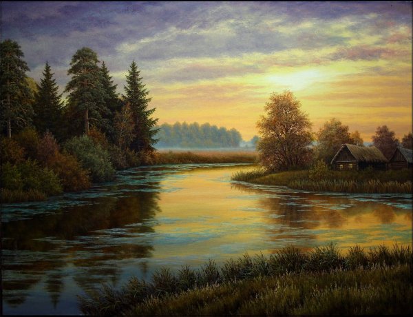 Художник пейзажист Боб Росс