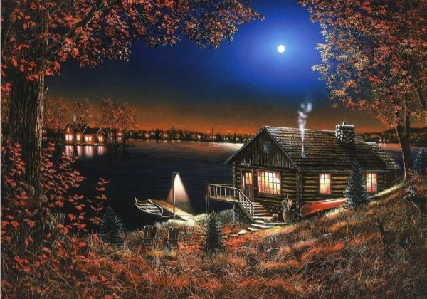 Доброй зимней ночи сладких снов