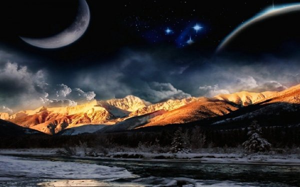 Космический пейзаж