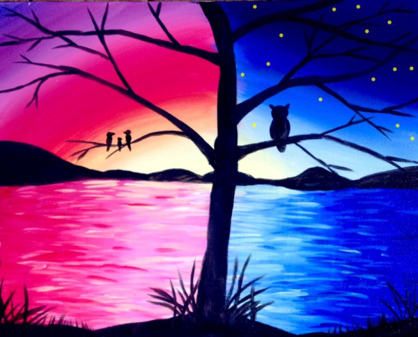 Красивые рисунки красками