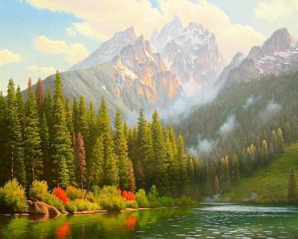 Рисование на природе