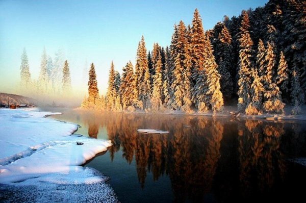 Красивая природа декабрь