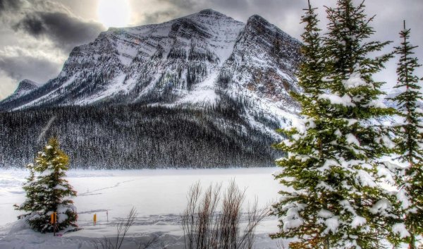 Национальный парк Банф зимой