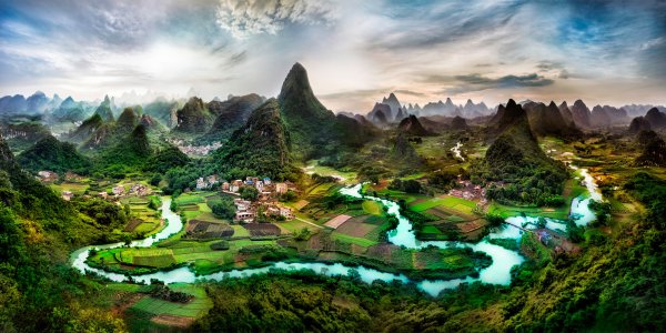 Chinese Landscape with