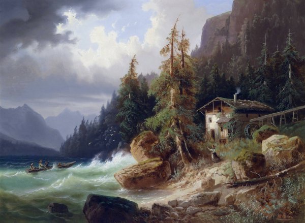 Альберт Ригер Albert Rieger 1834-1905