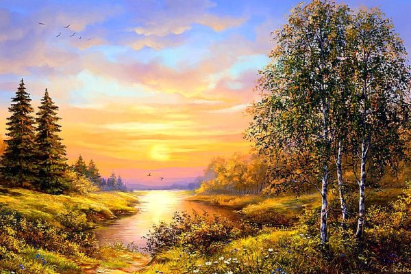 Анна Лакисова пейзаж