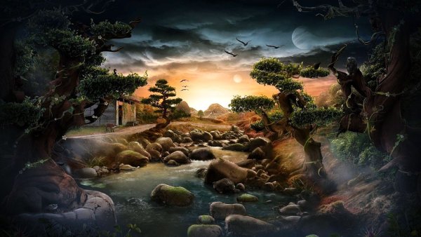 Сказочный пейзаж