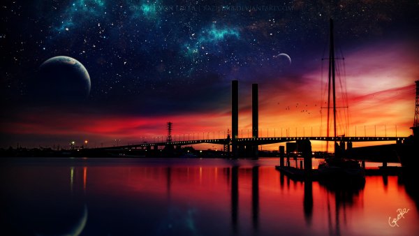 Лунный пейзаж