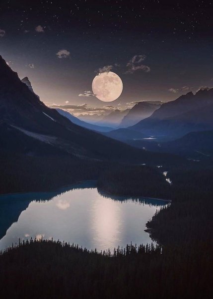 Ночное озеро