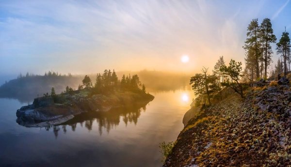 Природа Карелии Ладожское озеро