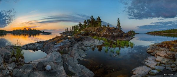 Лето Карелия шхеры