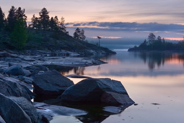 Ладожское озеро Карелия