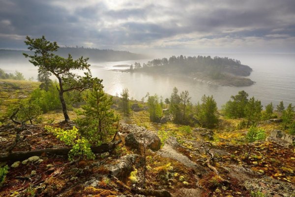 Ладожское озеро Карелия