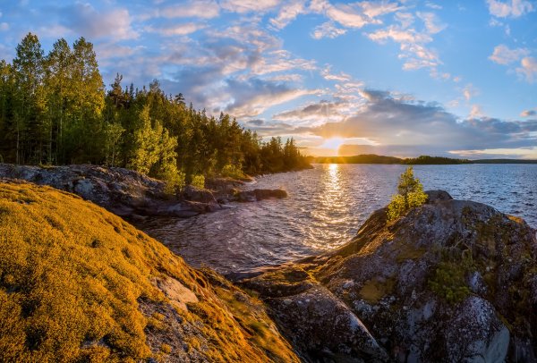 Озеро Куйто Карелия