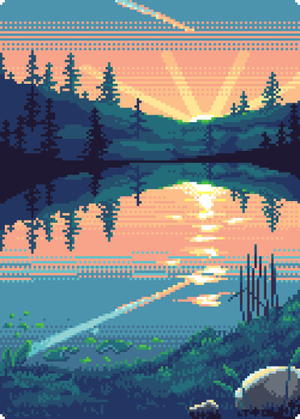 Пиксельные фоны