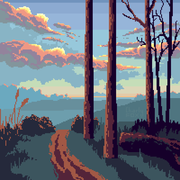 Пиксельный фон