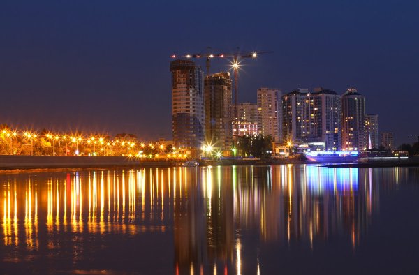 Кубанская набережная Краснодар