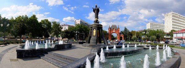 Фонтан Екатерины Краснодар
