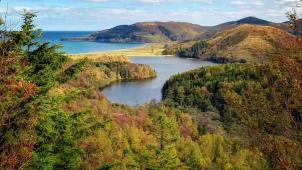 Природа Сахалина сопки