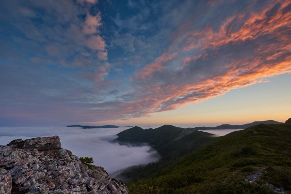 Сусунайский хребет Сахалин