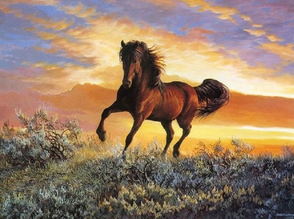 Картина лошади