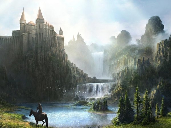 Замок фэнтези