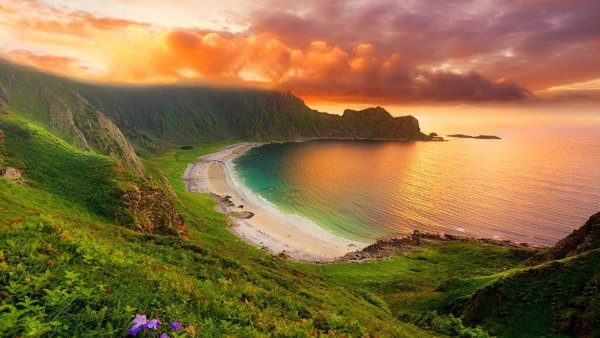 Северное побережье Норвегии