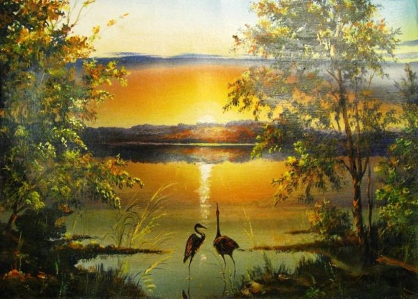 Владимир Чернов художник пейзажист летние картины