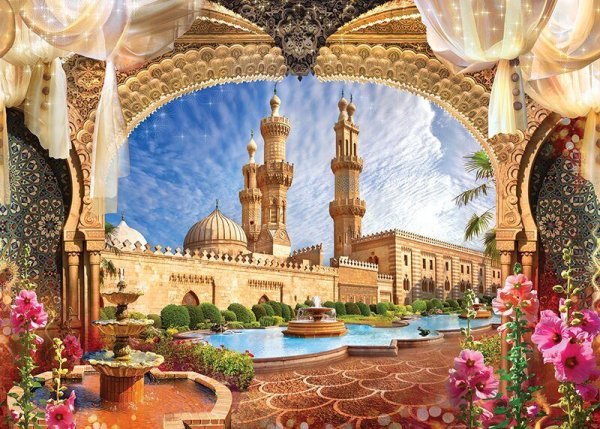 Древний Багдад фрески