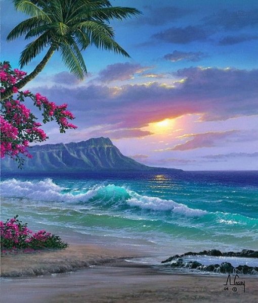 Морской пейзаж Anthony Casay