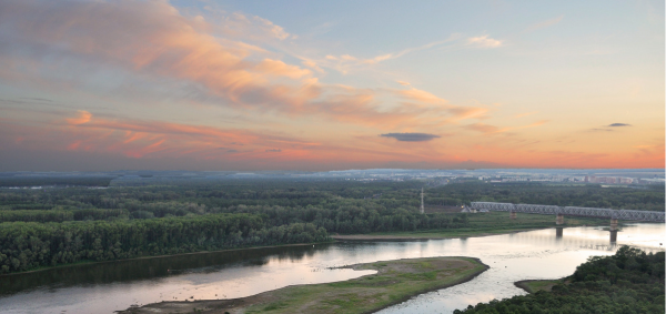 Река Кама в Башкортостане