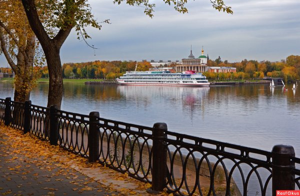 Набережная реки Волги Тверь