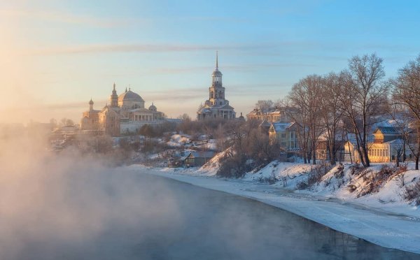 Торжок зимой Тверская область