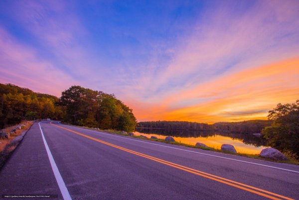 Дорога в Новозеландии
