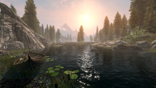 The Elder Scrolls пейзажи