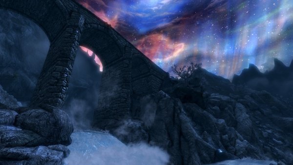 The Elder Scrolls 5 горы