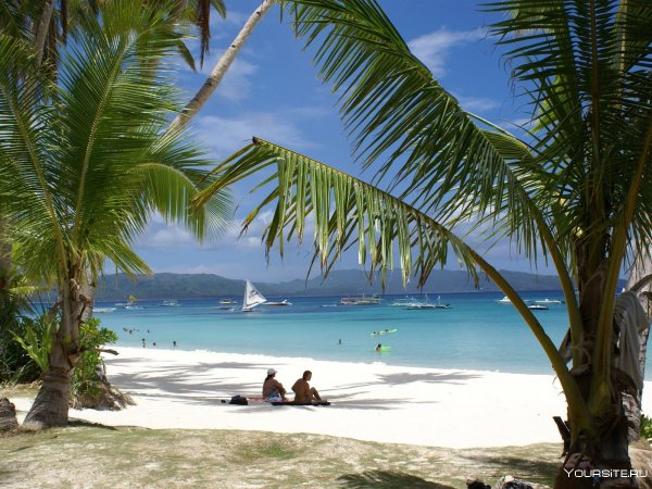 Пейзаж пляж