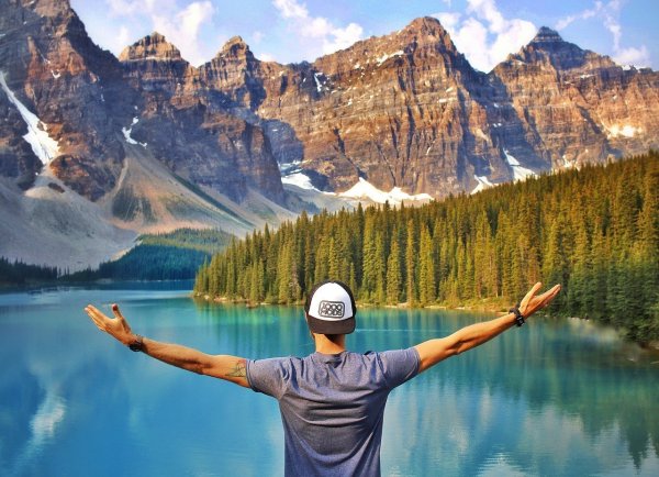 Красивые пейзажи с людьми