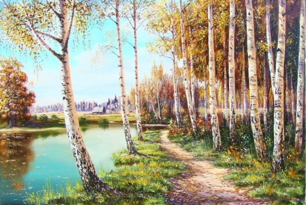 Пейзажисты Березовая роща