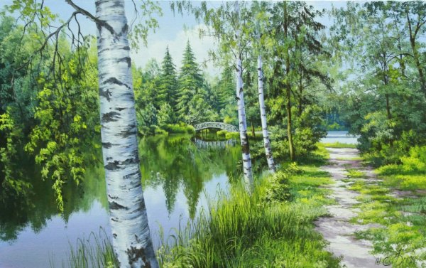 Елена Самарская Березовая роща