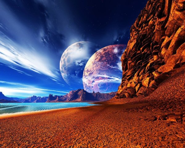 Космический пейзаж