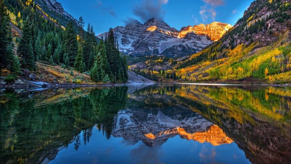 Maroon Bells Колорадо