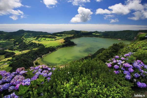 Азорские острова Португалия природа