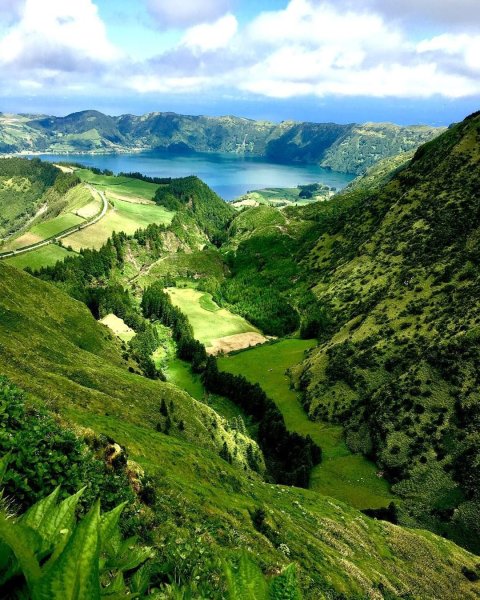 Азорские острова горы