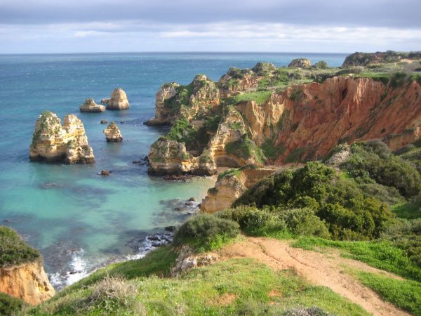 Алгарве Португалия скала