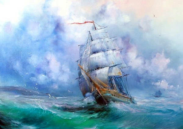 Морской пейзаж Автор: Смородинов Руслан