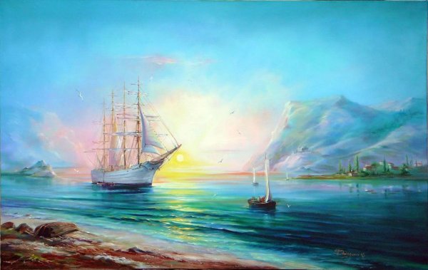 Thomas Kinkade художник-маринист