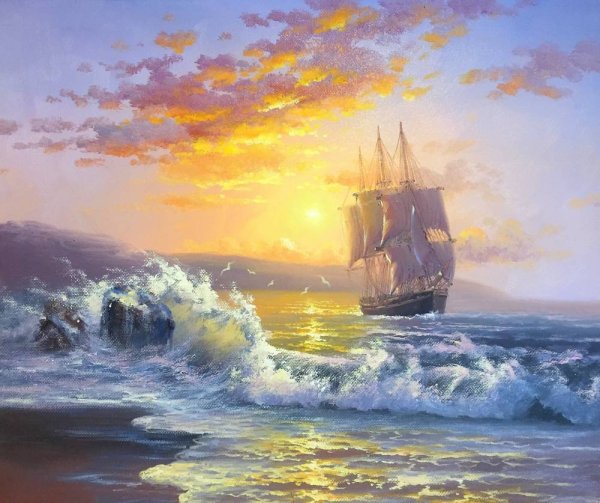 Сергей Стоев морской пейзаж