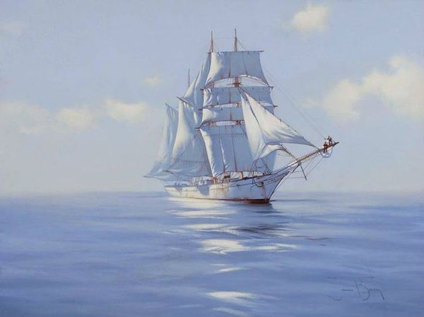 Морские пейзажи художника Сергея Стоева