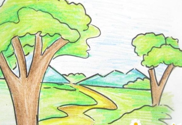 Летние рисунки